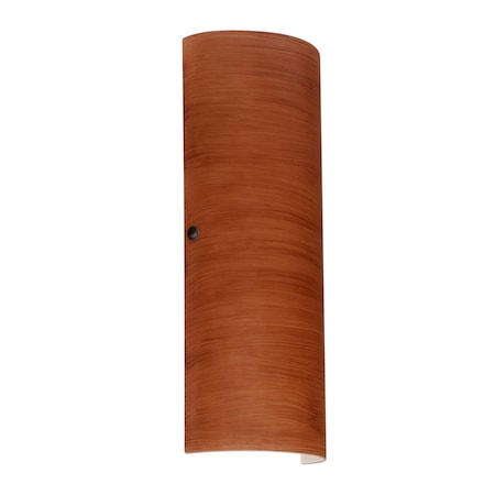 Besa Lighting Torre 18 Wall Sconce, Cherry, Bronze Cap Finish, 2x75W Incandescent 8193CH-BR